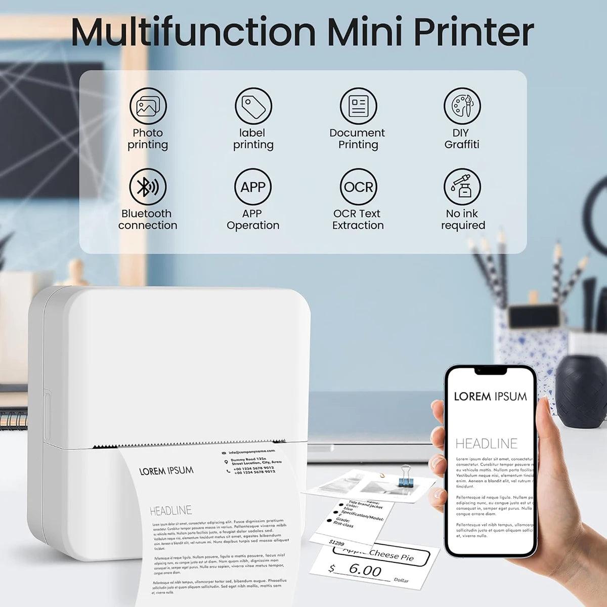 Portable Mine Printer - upzone